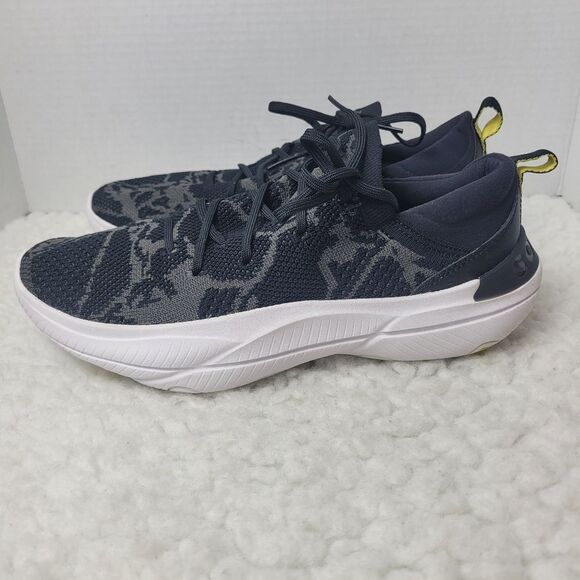 Sorel Explorer Blitz Stride Womens Sneaker Size 9.5 Lace Black Gray Knit Slip On - Picture 3 of 9